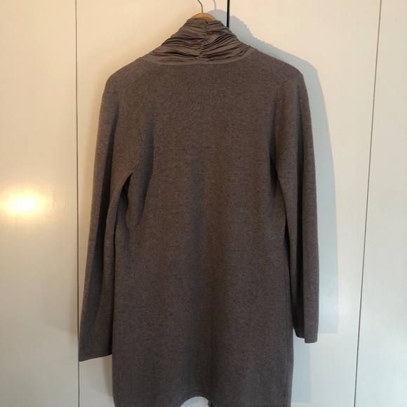 SOLD! Luisa Cerano wool / silk long sleeve cardigan size M-L - Picture 3 of 11